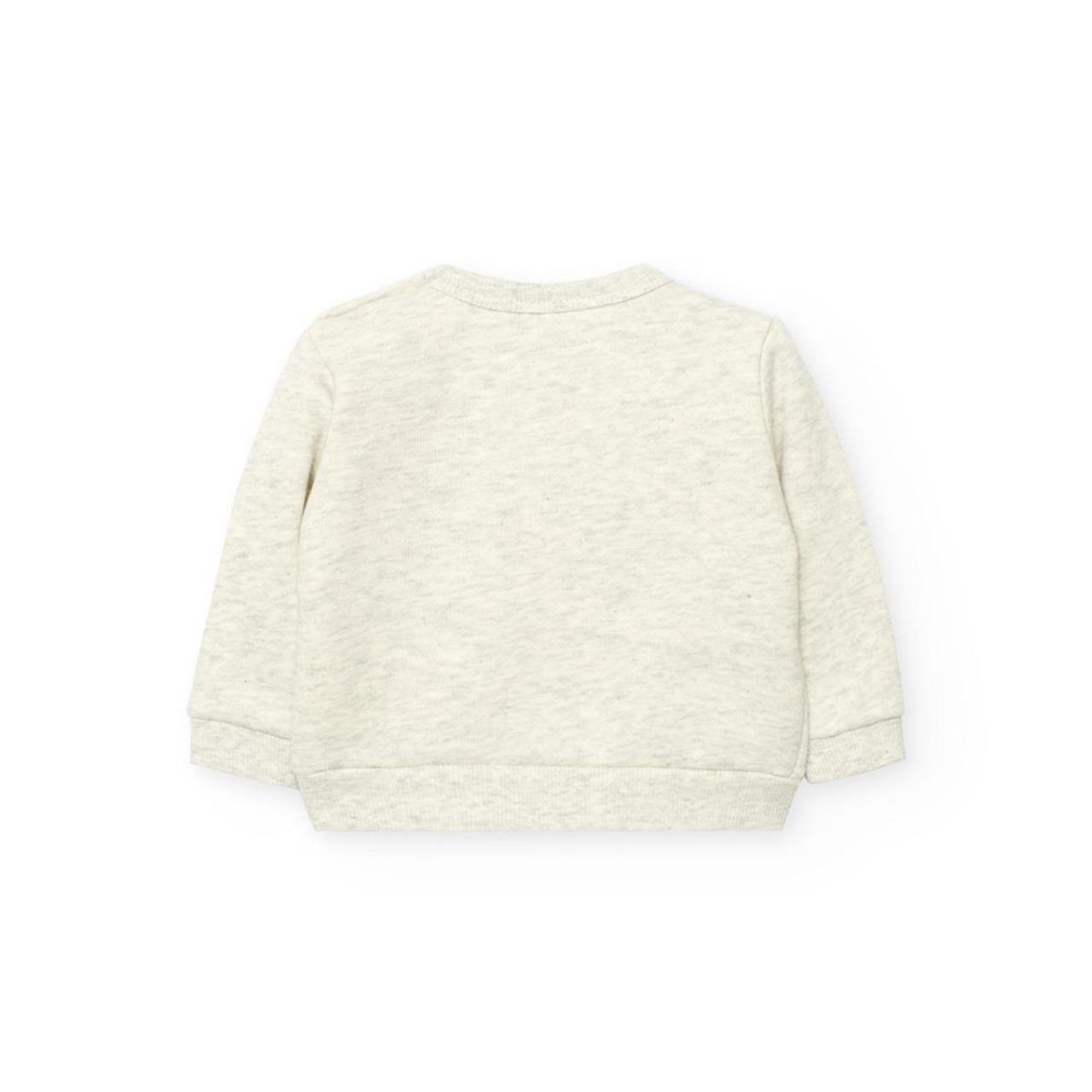 Σετ μπεμπέ φούτερ αγόρι Boboli-102115-7359-Grey φωτογραφία