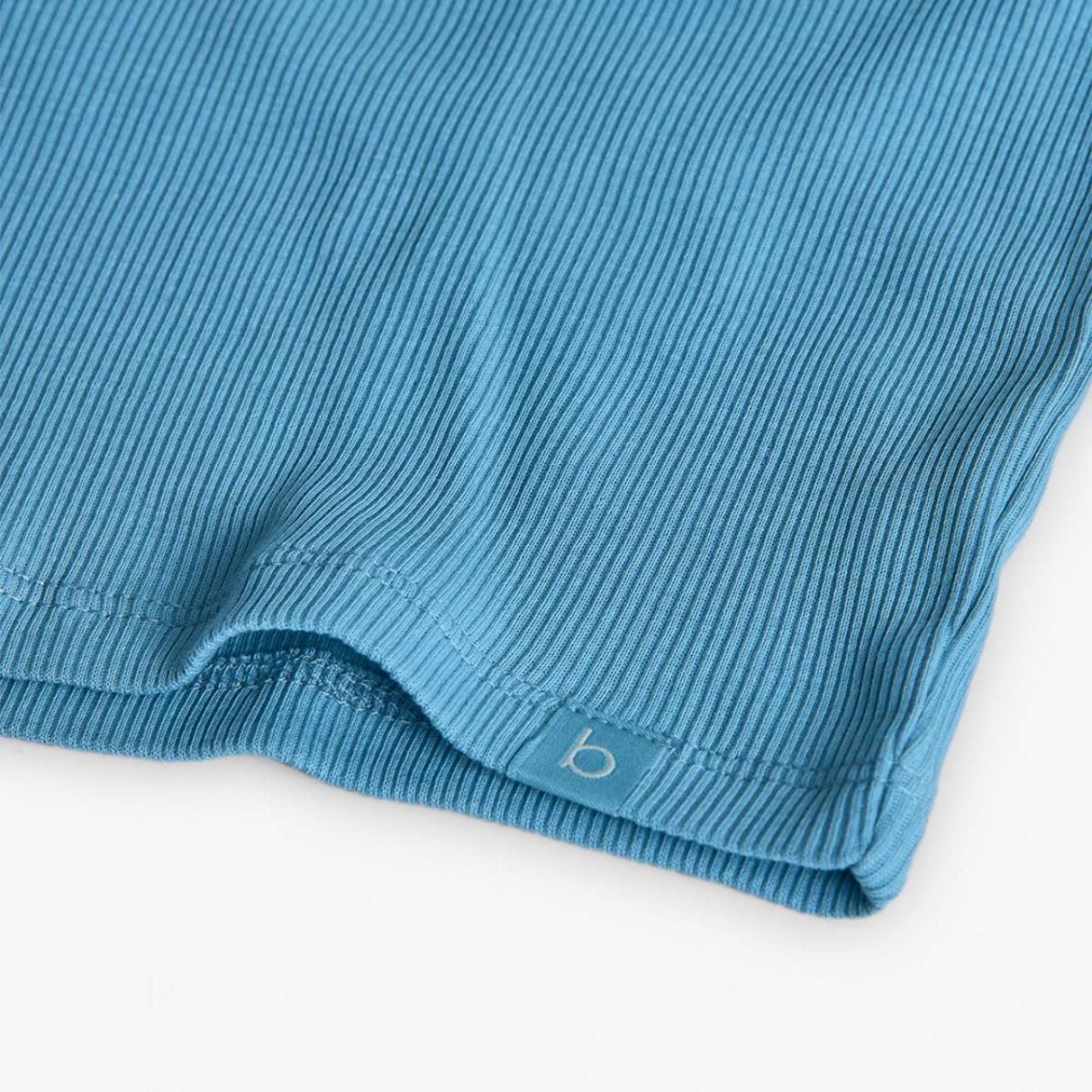 Μπλούζα ριμπ κορίτσι Boboli-292070-4732-Blue φωτογραφία