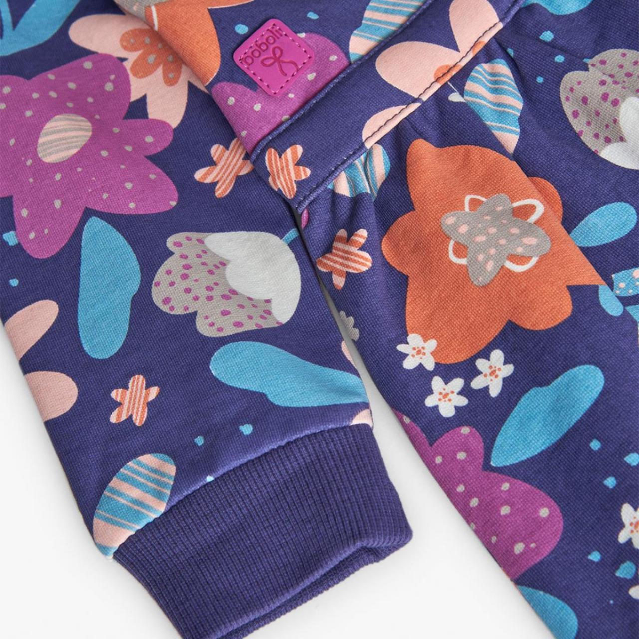 Φόρεμα φούτερ κορίτσι Boboli-222095-9753-Purple φωτογραφία