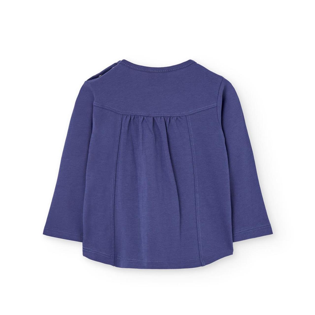 Μπλούζα μακό κορίτσι Boboli-222073-6124-Purple φωτογραφία