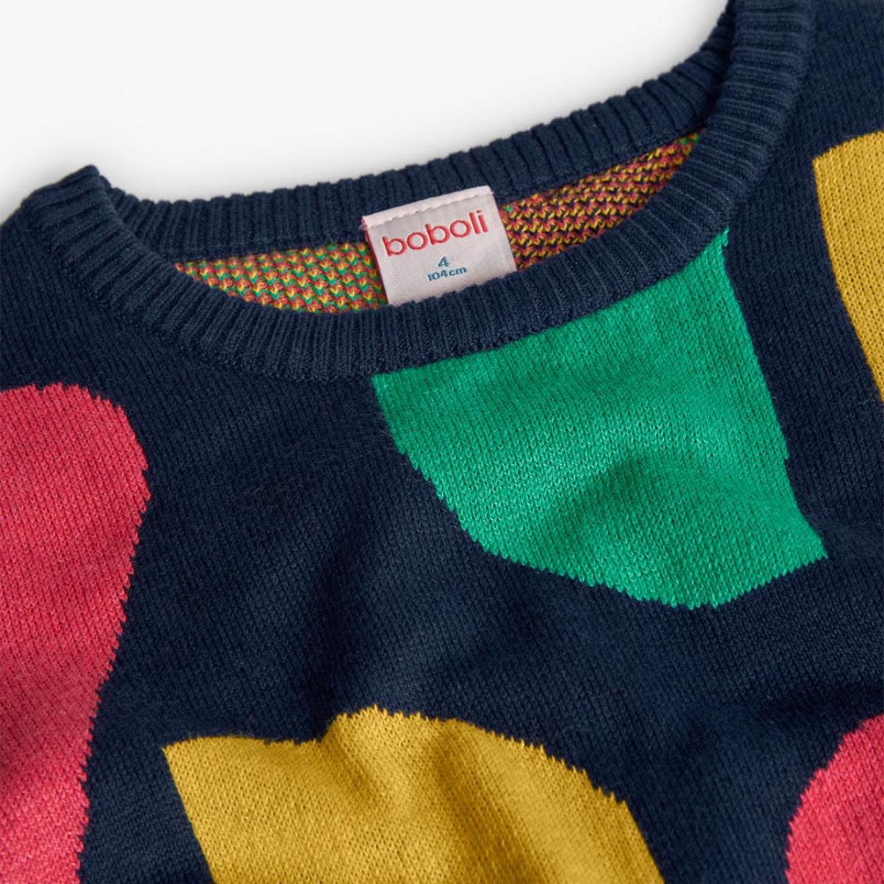 Φόρεμα πλεκτό κορίτσι Boboli-412096-2440- φωτογραφία