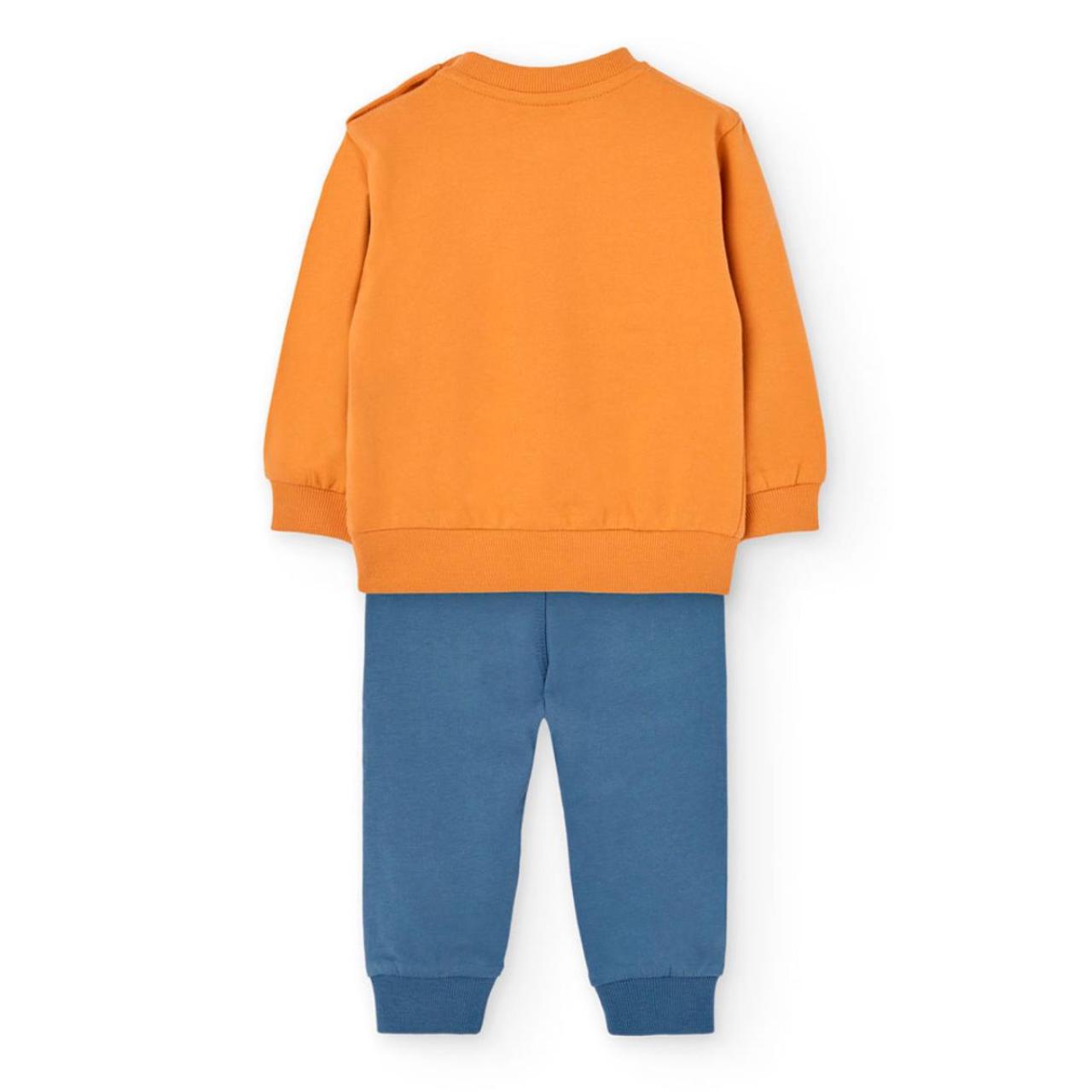 Σετ φόρμα λεπτό φούτερ αγόρι Boboli-302128-1225-Yellow φωτογραφία