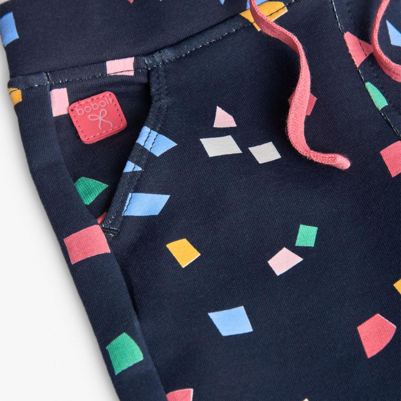 Παντελόνι φούτερ κορίτσι Boboli-202116-9748-Navy φωτογραφία