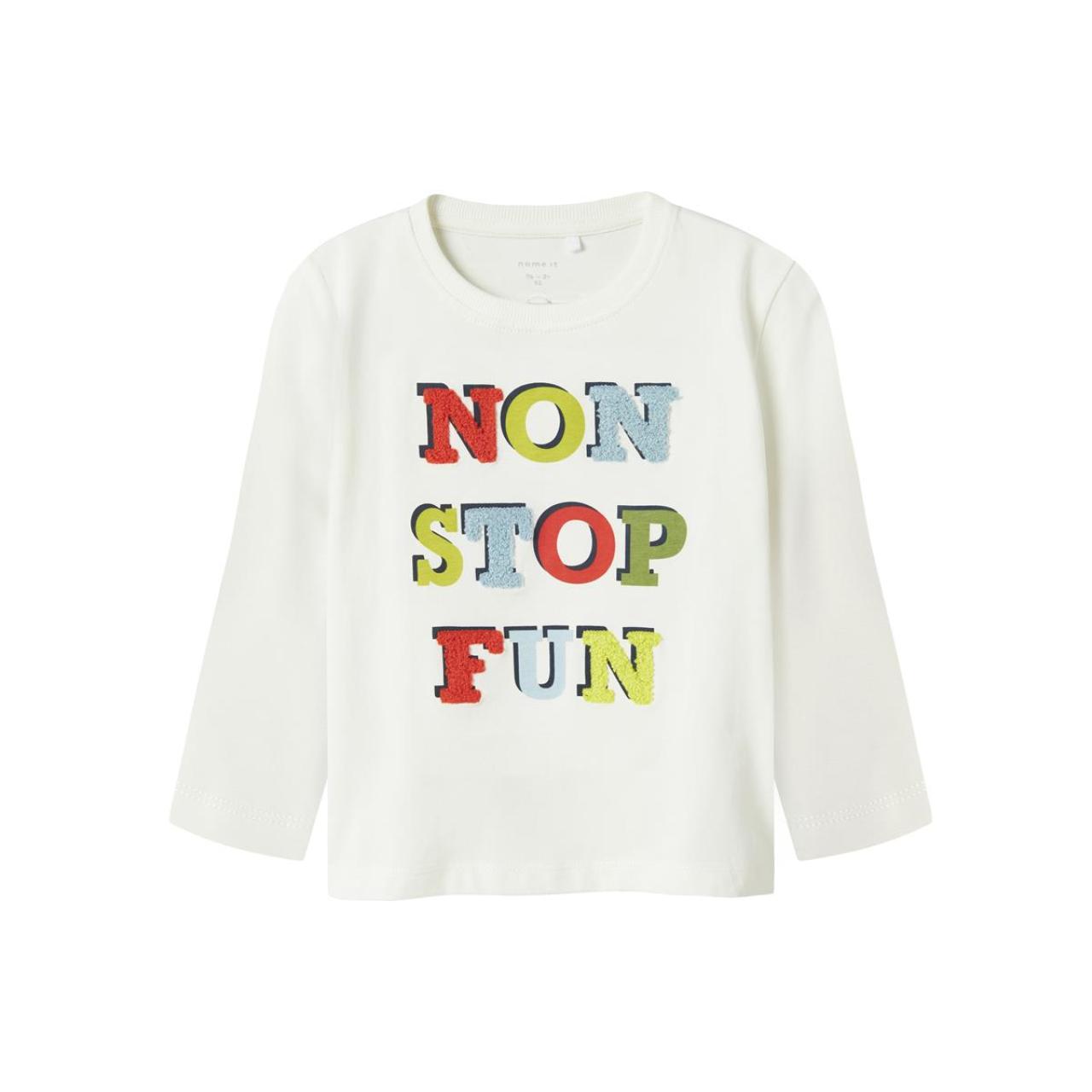 Μπλούζα μακό αγόρι name it-13244918-Coconut Milk