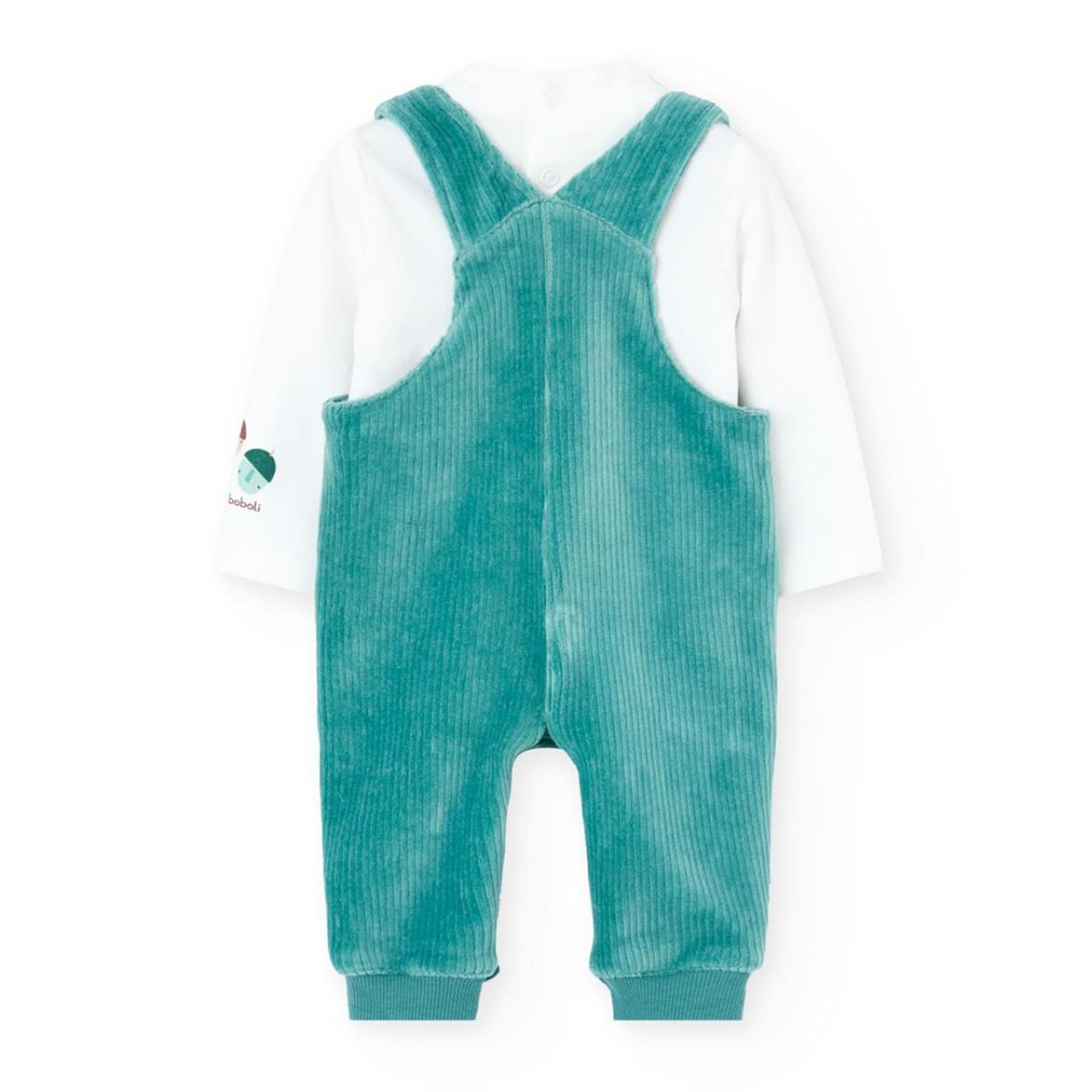 Σαλοπέτα σετ μπεμπέ αγόρι Boboli-142175-4729-Green φωτογραφία
