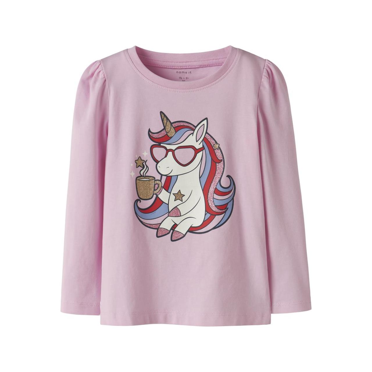 Μπλούζα μακό κορίτσι name it-13244905-Pirouette