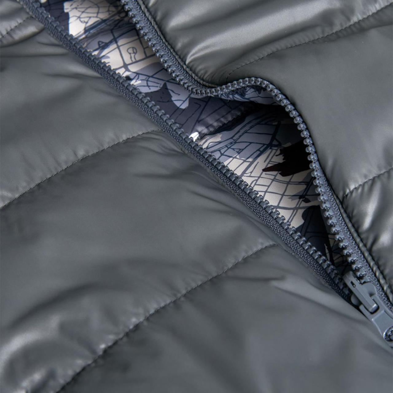 Μπουφάν διπλής όψης αγόρι Boboli-512200-9716-Grey φωτογραφία