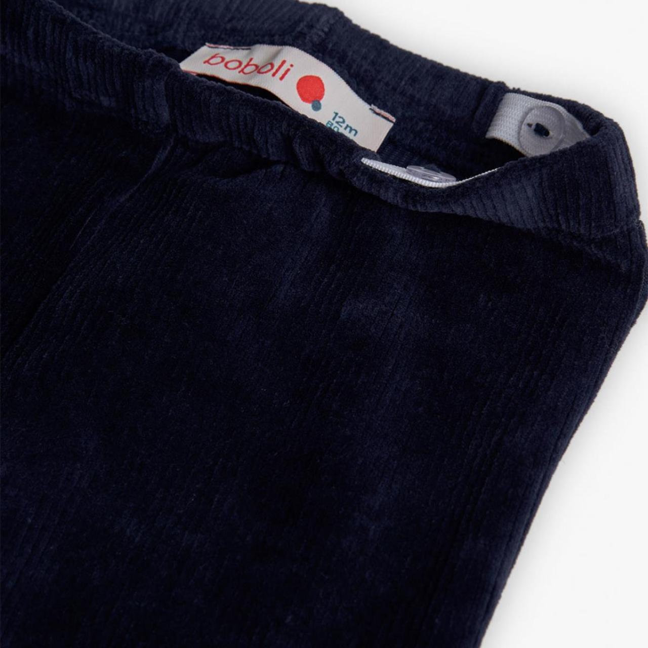 Κολάν βελουτέ κορίτσι Boboli-292058-2440-Navy φωτογραφία