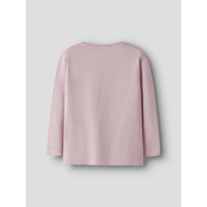 Μπλούζα μακό κορίτσι name it-13234705-Burnished Lilac-organic cotton
