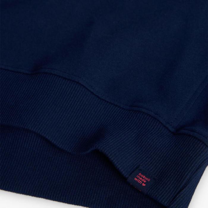 Μπλούζα φούτερ κορίτσι Boboli-412119-2440-Navy