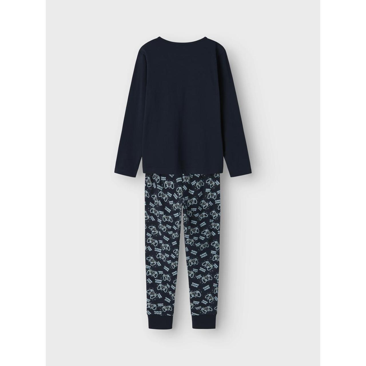 Πιτζάμα μακό αγόρι name it-13241989-Dark Sapphire