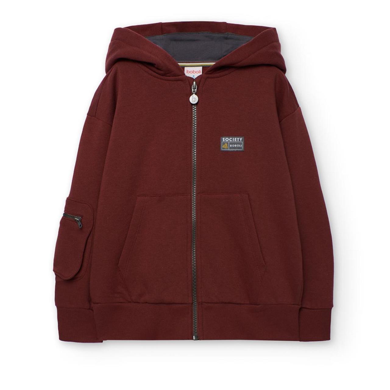 BOBOLI Ζακέτα φούτερ αγόρι Boboli-512132-7444-Red