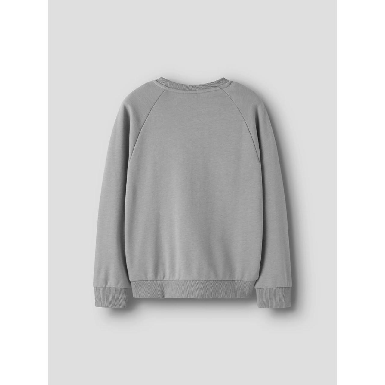 Μπλούζα φούτερ αγόρι name it-13246347-Ultimate Grey