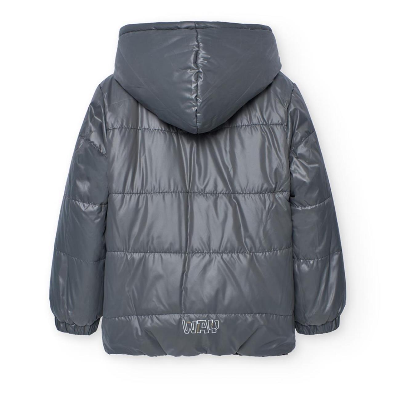 Μπουφάν διπλής όψης αγόρι Boboli-512200-9716-Grey φωτογραφία
