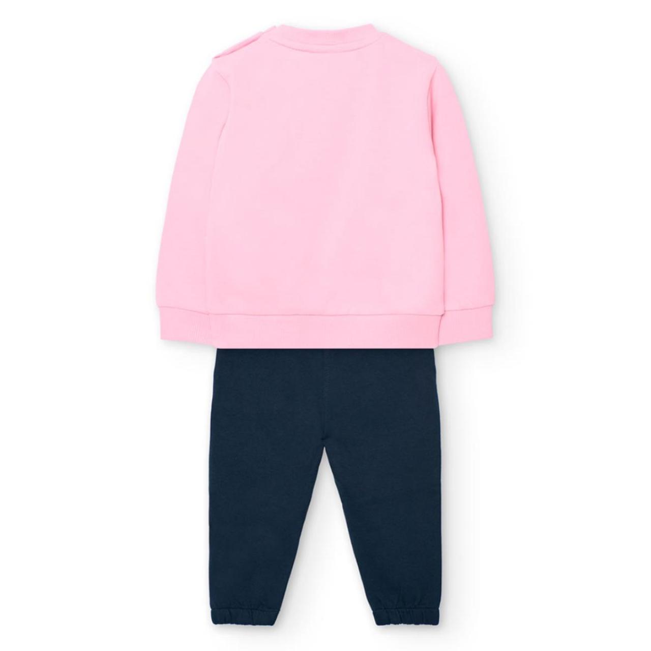 Σετ φόρμα φούτερ κορίτσι Boboli-202138-3943-Pink φωτογραφία