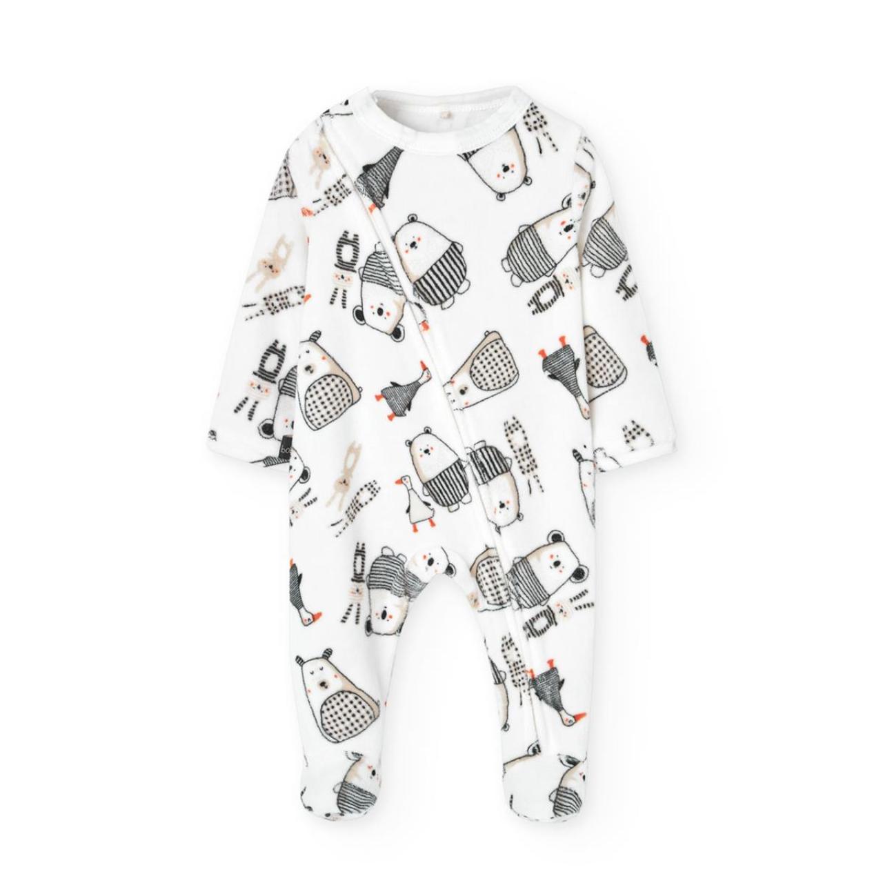 Φορμάκι βελουτέ unisex Boboli-122083-9689-White