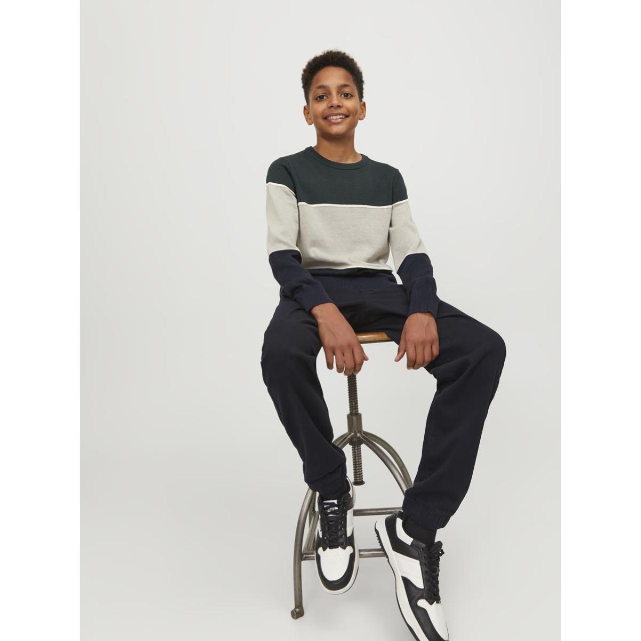 Παντελόνι σαλβάρι αγόρι Jack & Jones-12236801-Black φωτογραφία