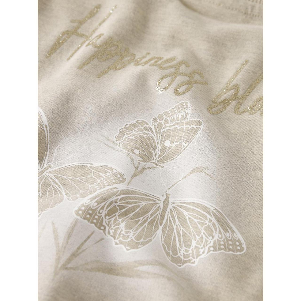 Μπλούζα φούτερ κορίτσι name it-13245323-Peyote Melange