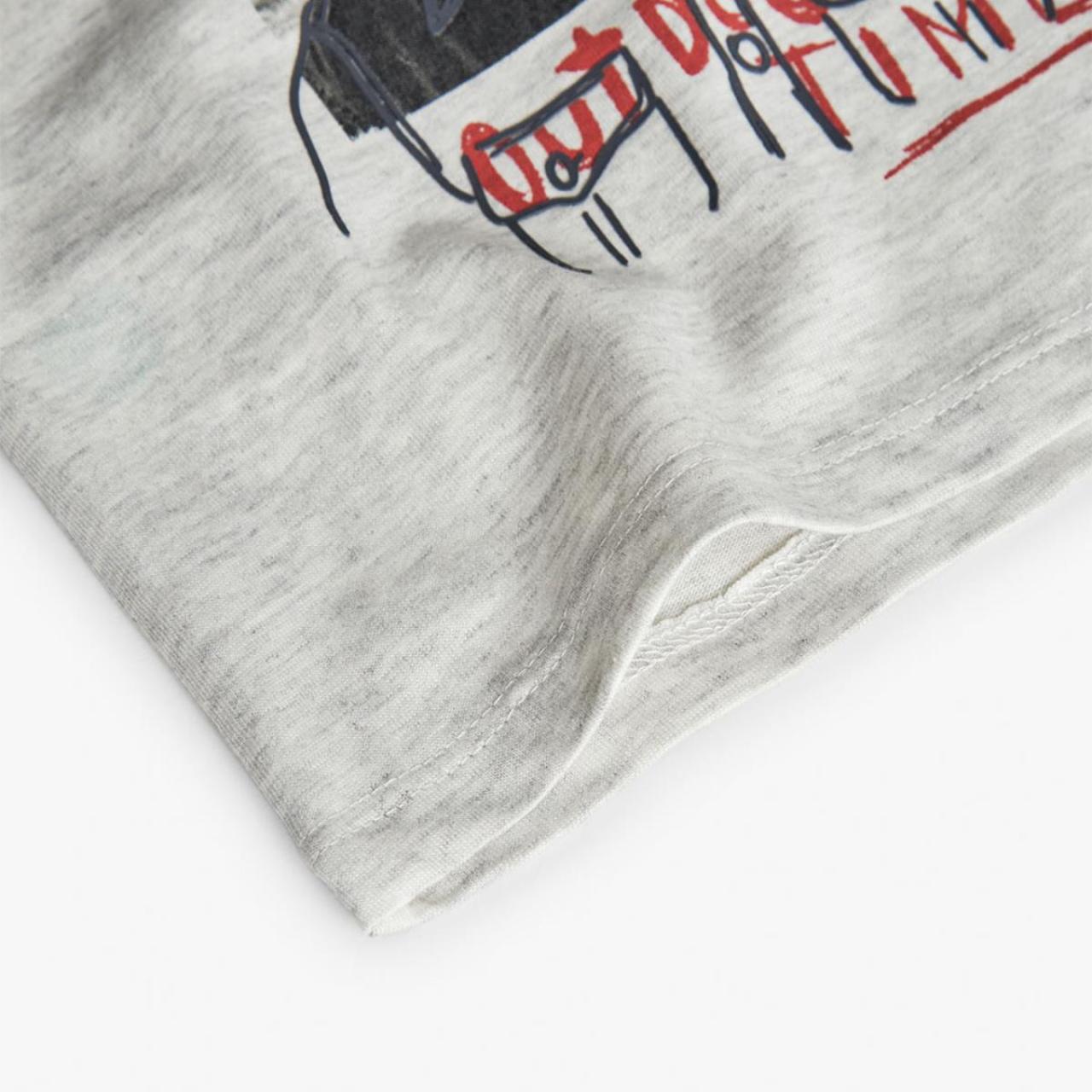 Μπλούζα μακό αγόρι Boboli-312017-7359-Grey φωτογραφία