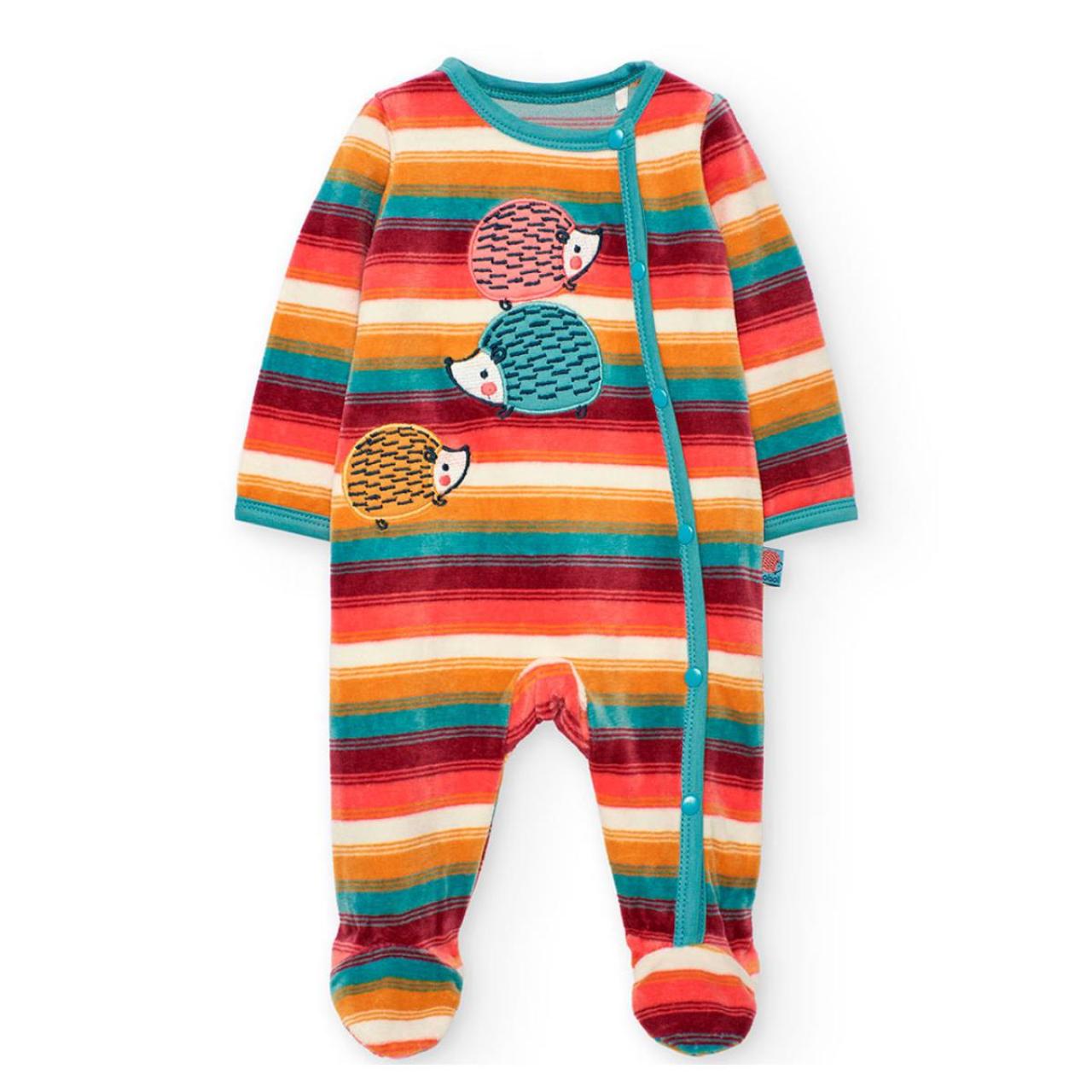 BOBOLI Φορμάκι βελουτέ unisex Boboli-132062-9695-Multicolor
