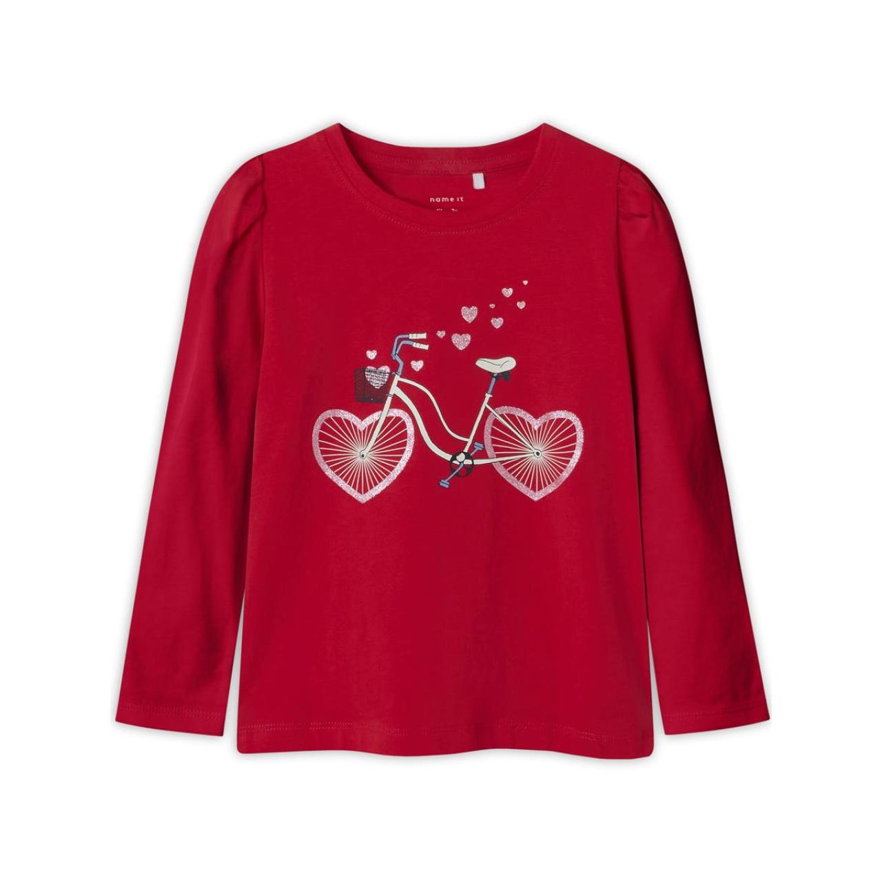 Name it Μπλούζα μακό κορίτσι name it-13244905-Tomato