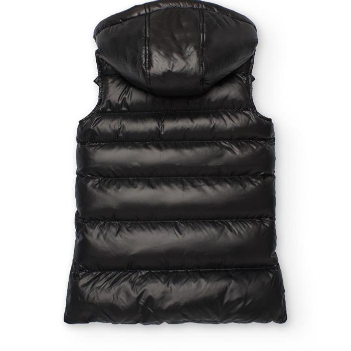 Μπουφάν αμάνικο κορίτσι Boboli-402219-890-Black