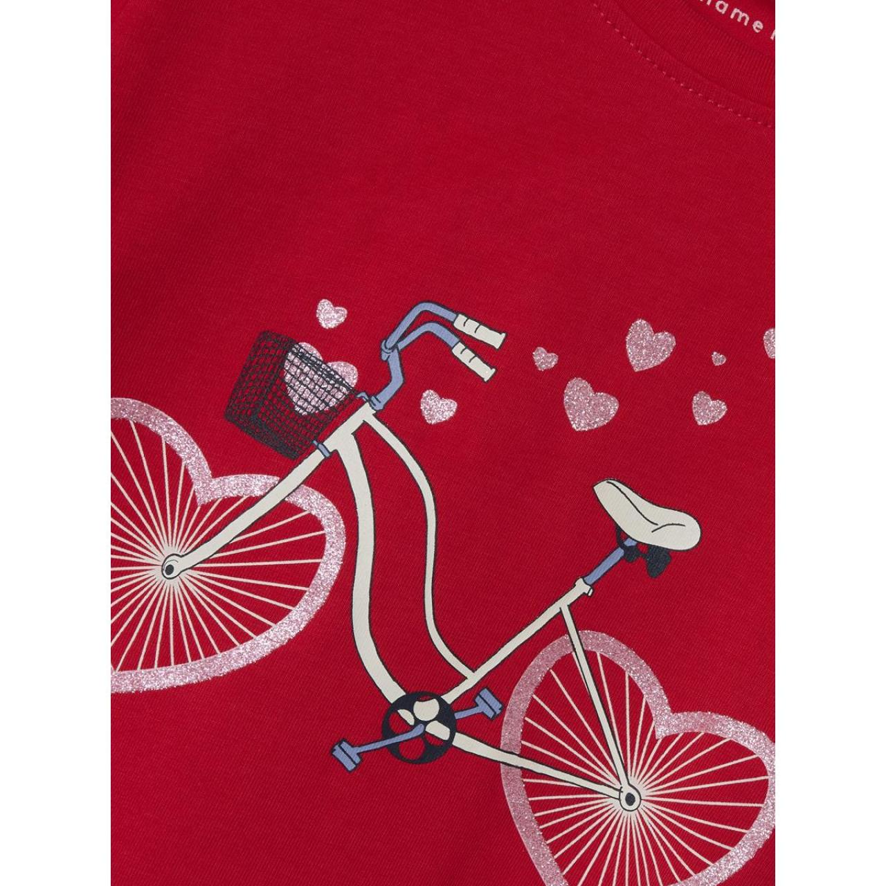 Μπλούζα μακό κορίτσι name it-13244905-Tomato φωτογραφία