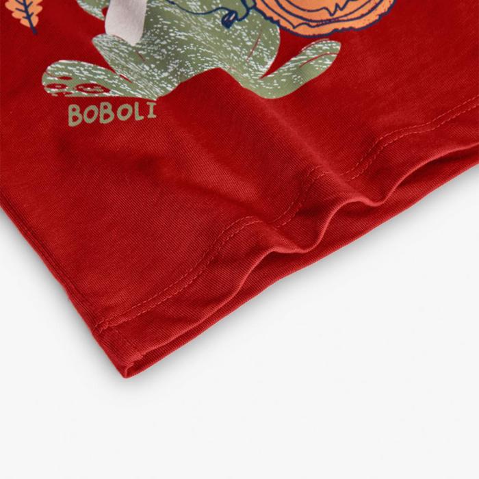 Μπλούζα μακό αγόρι Boboli-392082-3945-Red