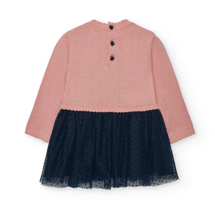 Φόρεμα πλεκτό κορίτσι Boboli-702357-3854-Pink