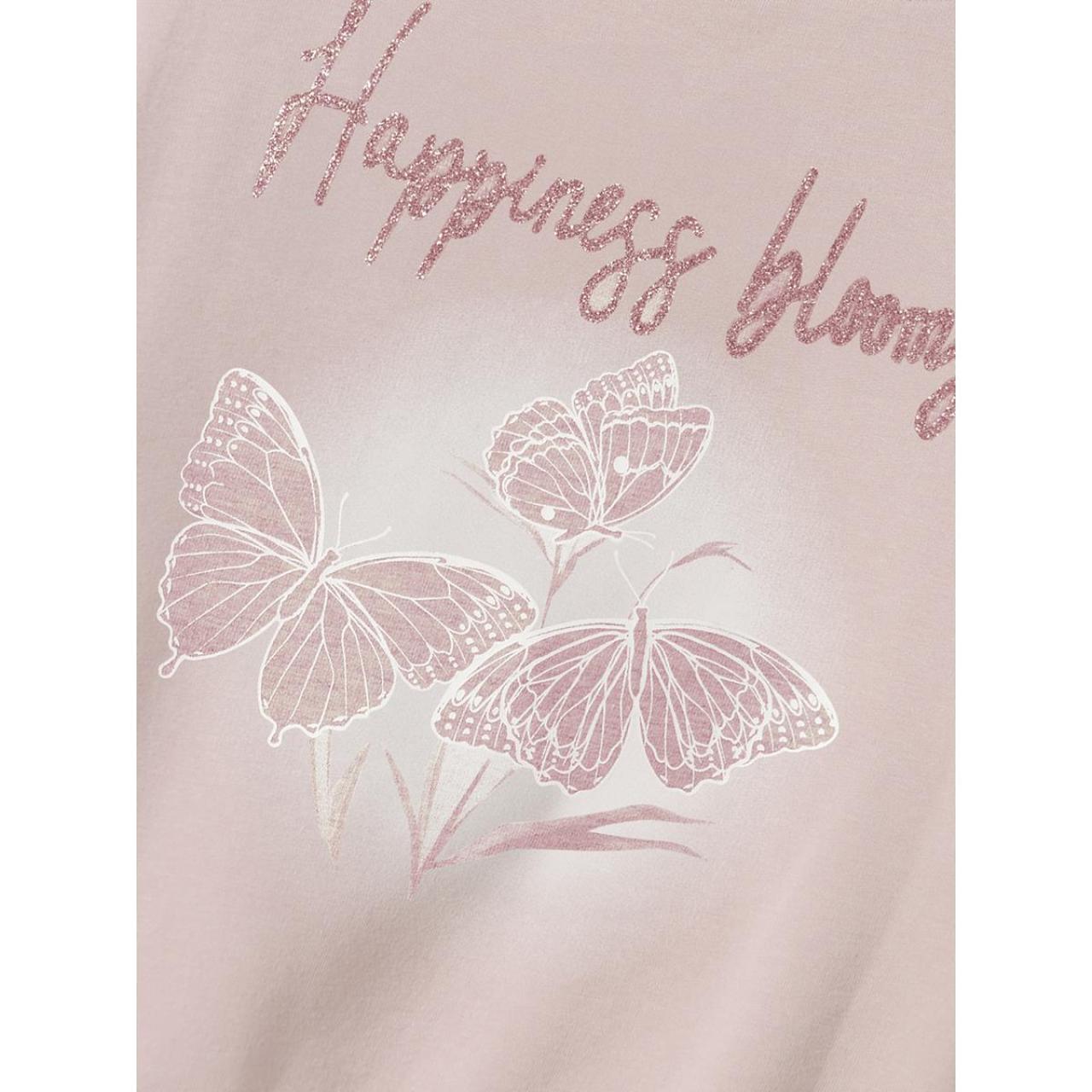 Μπλούζα φούτερ κορίτσι name it-13245323-Burnished Lilac φωτογραφία