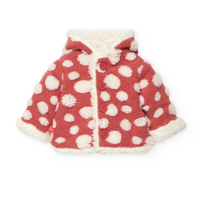 Μπουφάν fleece unisex Boboli-132129-3917-Red