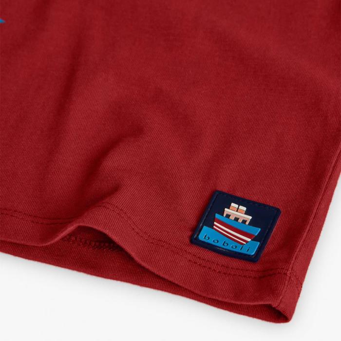 Μπλούζα μακό αγόρι Boboli-322052-3945-Red