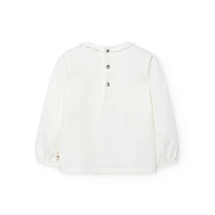 Μπλούζα μακό κορίτσι Boboli-702021-1111-White