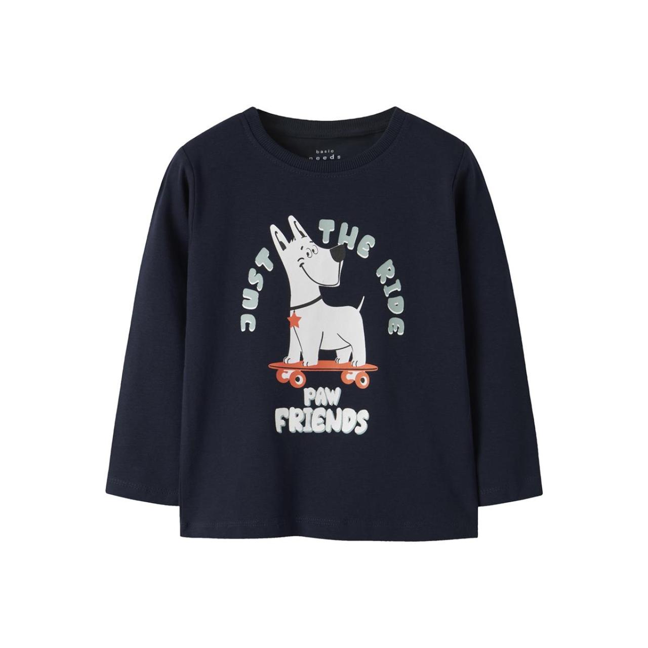 Name it Μπλούζα μακό αγόρι name it-13224978-Navy Blazer-organic cotton