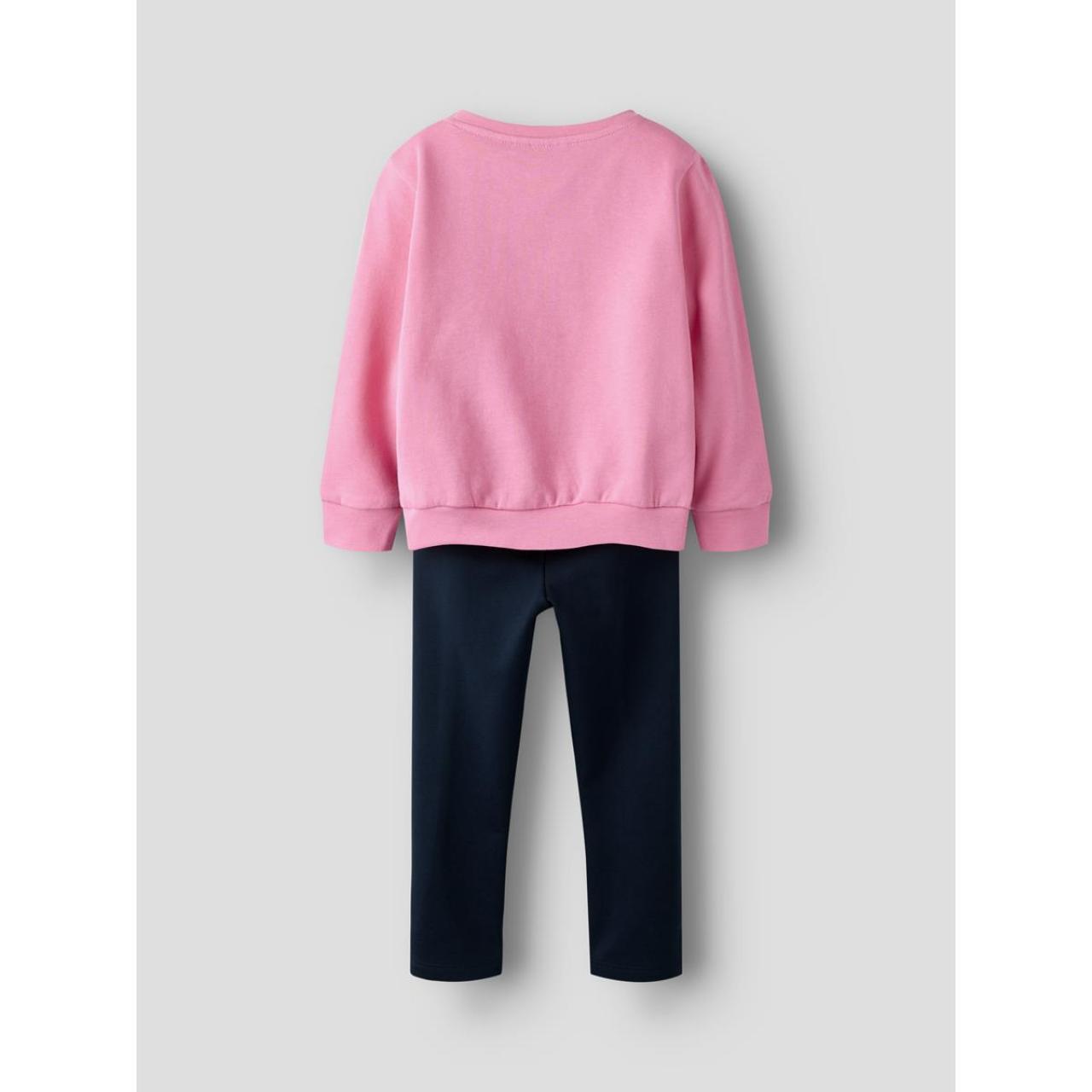 Σετ κολάν φούτερ κορίτσι name it-13243527-Pink Cosmos φωτογραφία