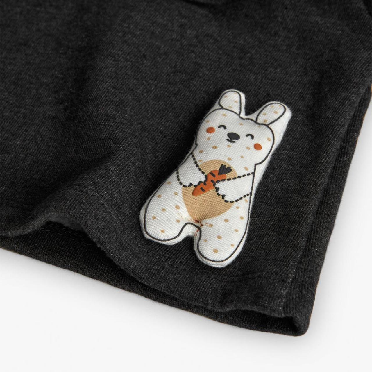 Σετ μπεμπέ φούτερ κορίτσι Boboli-122049-8124-Anthracite φωτογραφία