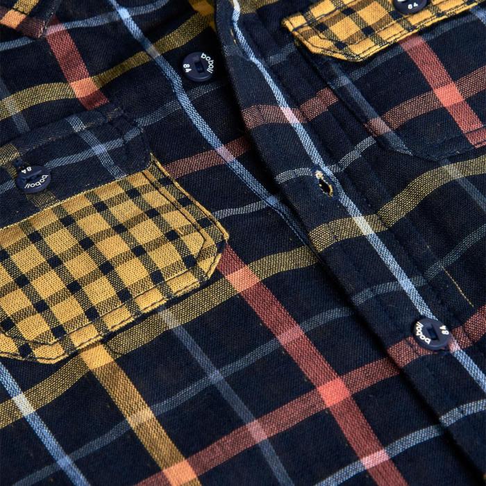 Πουκάμισο καρό αγόρι Boboli-302094-9719-Navy