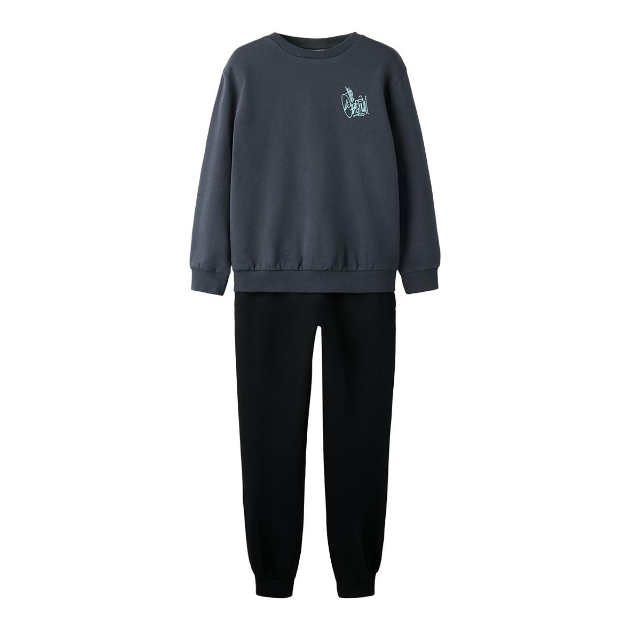 Σετ φόρμα φούτερ αγόρι name it-13243520-India Ink φωτογραφία