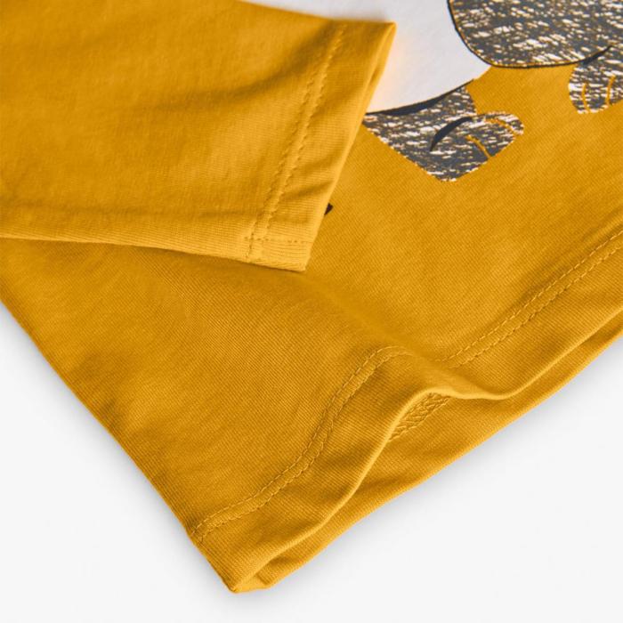 Μπλούζα μακό αγόρι Boboli-392082-1213-Yellow