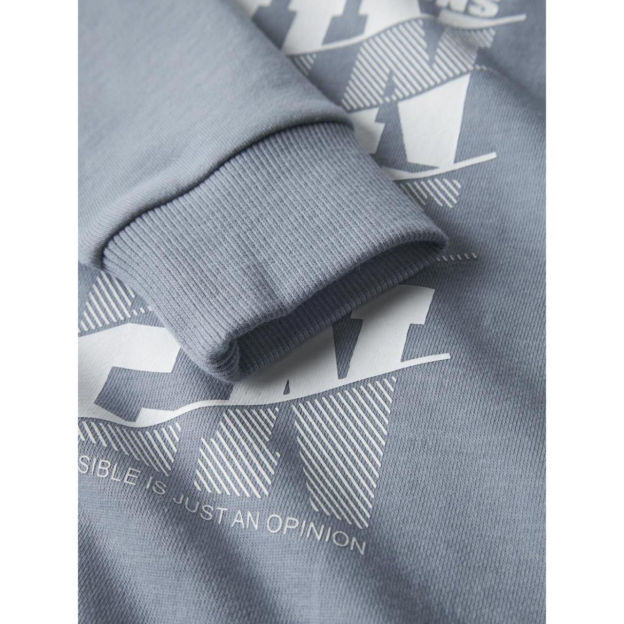 Μπλούζα φούτερ αγόρι name it-13246347-Dusty Blue