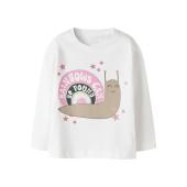 Μπλούζα μακό κορίτσι name it-13234705-Bright White2-organic cotton