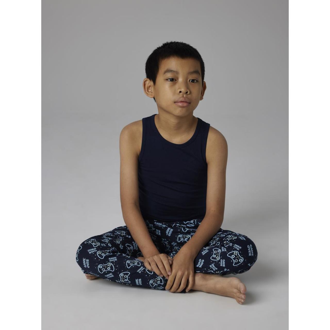 Πιτζάμα μακό αγόρι name it-13241989-Dark Sapphire