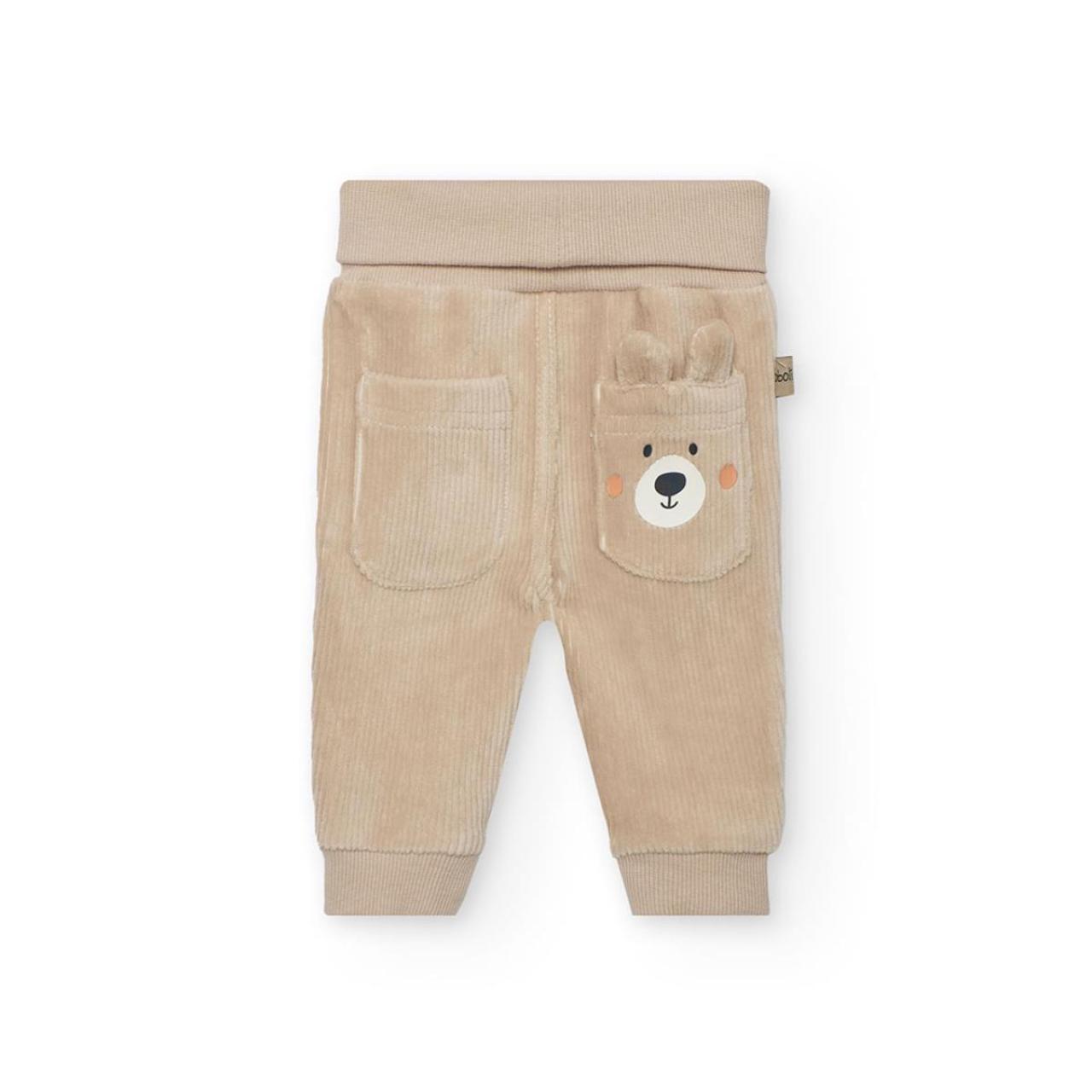 Σετ μπεμπέ φούτερ αγόρι Boboli-122151-1111-Ecru φωτογραφία