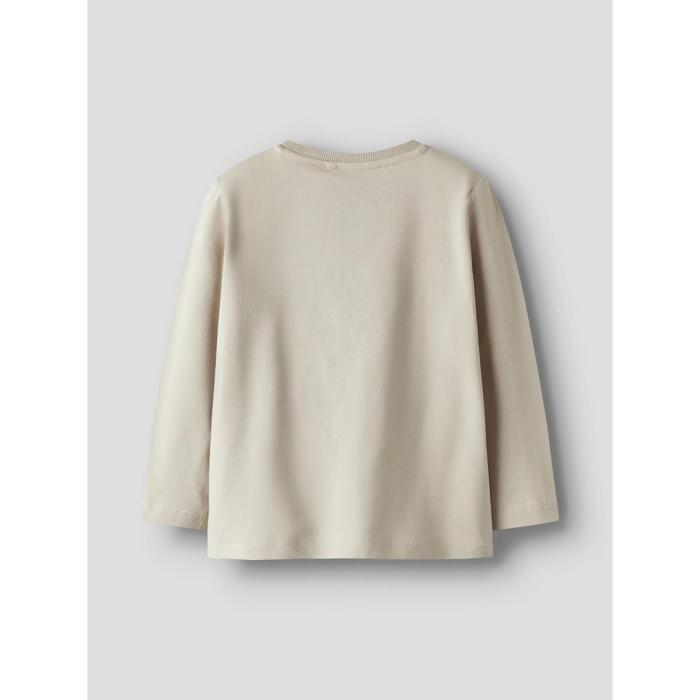 Μπλούζα μακό αγόρι name it-13224978-Peyote-organic cotton