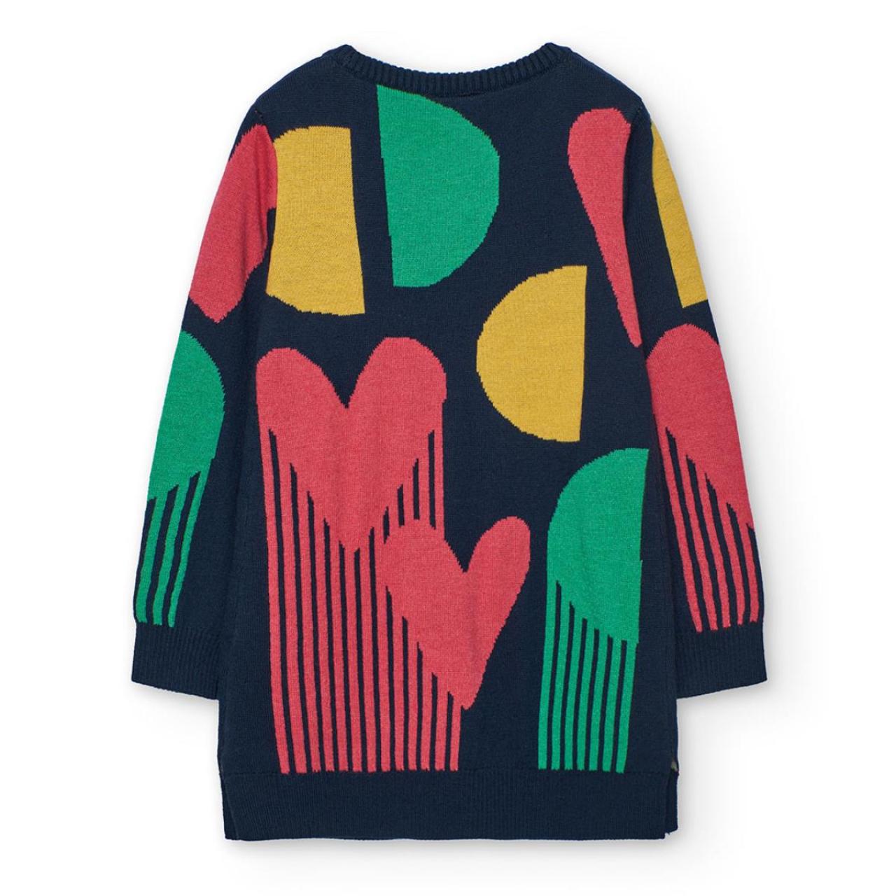 Φόρεμα πλεκτό κορίτσι Boboli-412096-2440- φωτογραφία