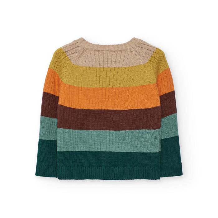 Μπλούζα πλεκτή αγόρι Boboli-332097-7441-Multicolor