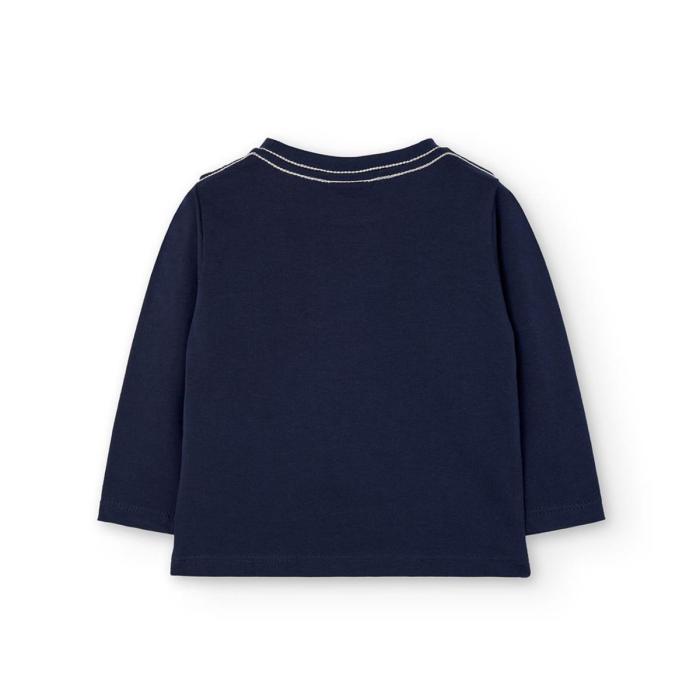 Μπλούζα μακό αγόρι Boboli-392082-2440-Navy