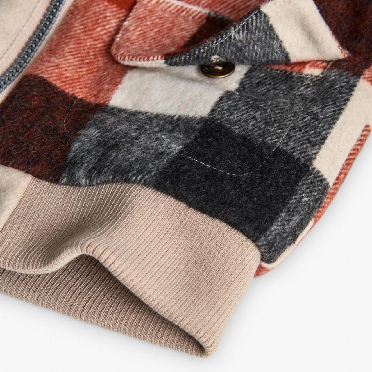 Μπουφάν fleece αγόρι Boboli-312163-9721-Beige φωτογραφία