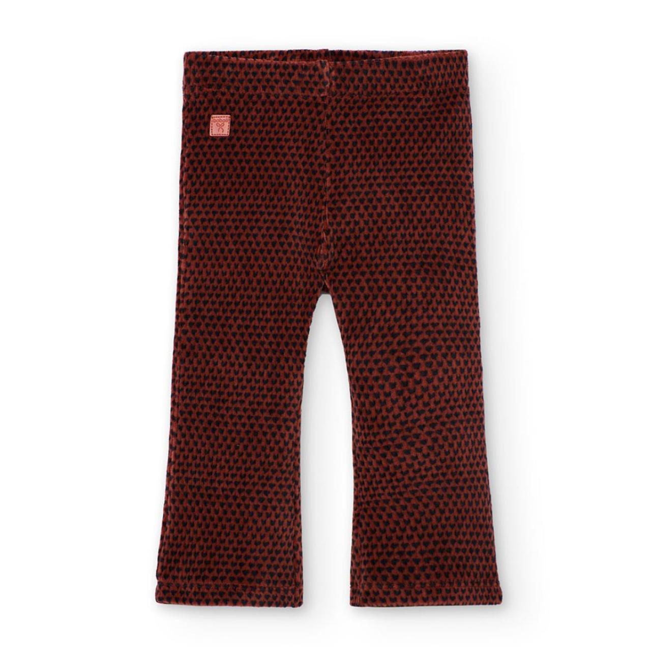 BOBOLI Κολάν βελουτέ κορίτσι Boboli-212061-9752-Brick