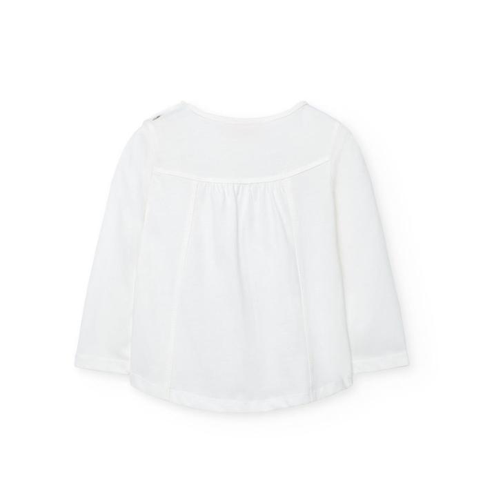 Μπλούζα μακό κορίτσι Boboli-232085-1111-White